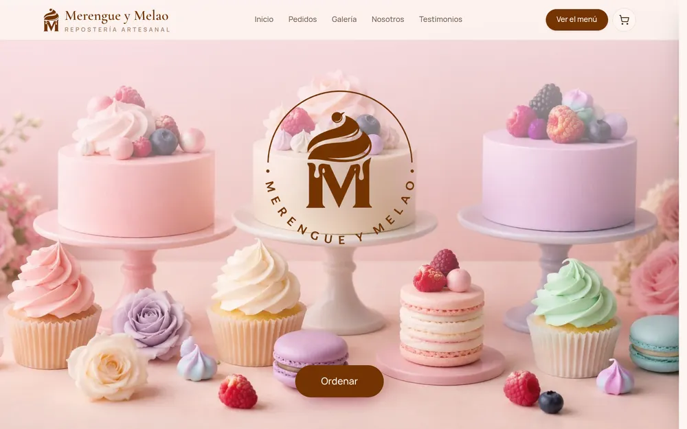 Merengue y Melao — sitio web